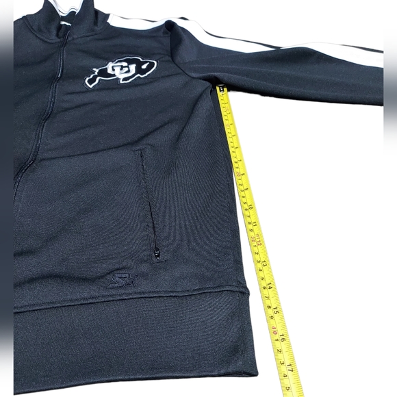 Starter Colorado Warm-up Full Zip Jacket Size Medium EUC - Picture 5 of 8